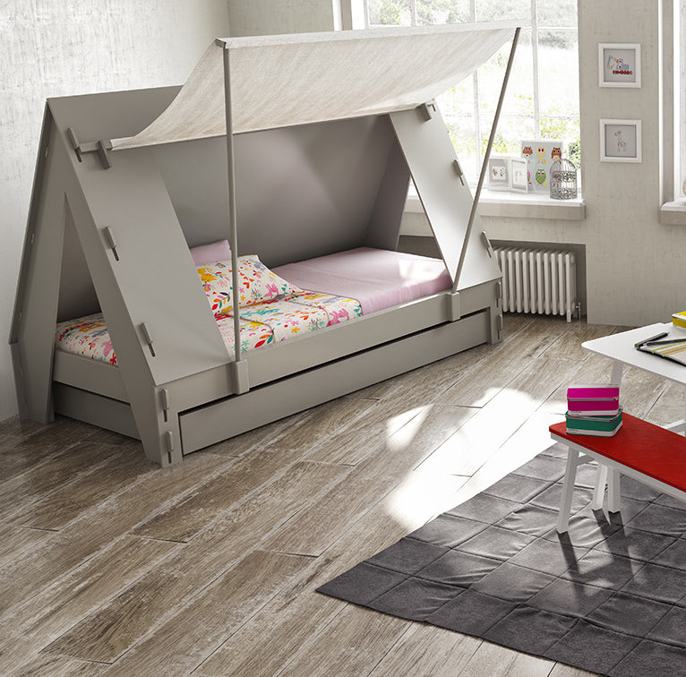 Mathy By Bols Camping Tent Childs Single Bed - Colour Lacquer (20+ Colours)
