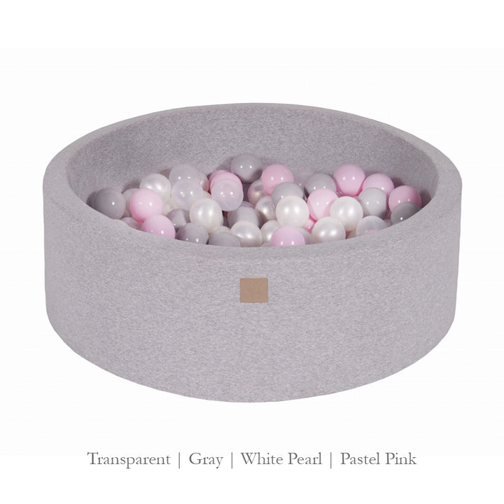 Piscine à balles Meowbaby gris clair - Différentes couleurs de balles