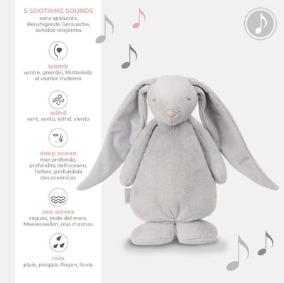 Personalised Moonie Humming Rabbit Sleep Aid - Sky