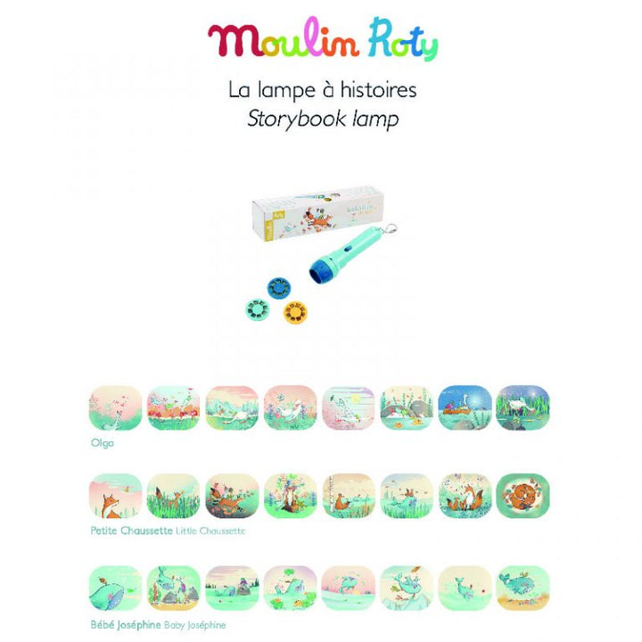 Moulin Roty 'Le Voyage d'Olga' Coffret Torche Livre d'Histoires