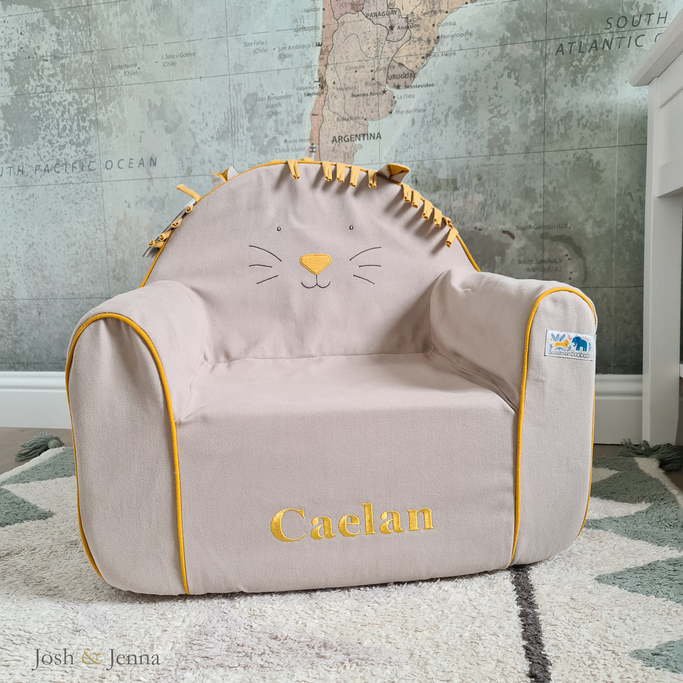 Moulin Roty Personalised Lion Sofa
