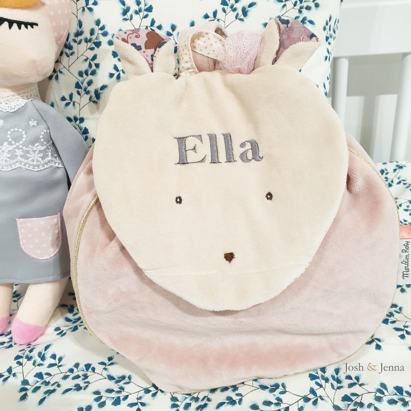 Moulin Roty Personalised Mouse Backpack