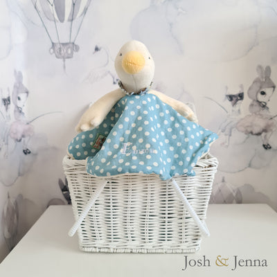 Moulin Roty Personalised Jeanne Duck Comforter