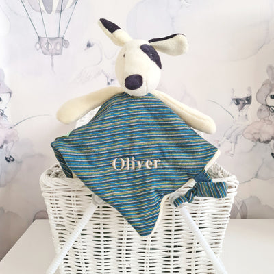 Moulin Roty Personalised Julius Dog Comforter8