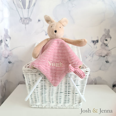 Moulin Roty Personalised Sylvain Rabbit Comforter