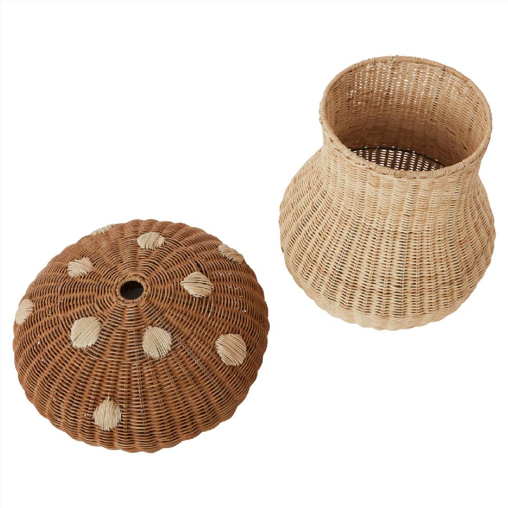 OYOY Mushroom basket in Natural