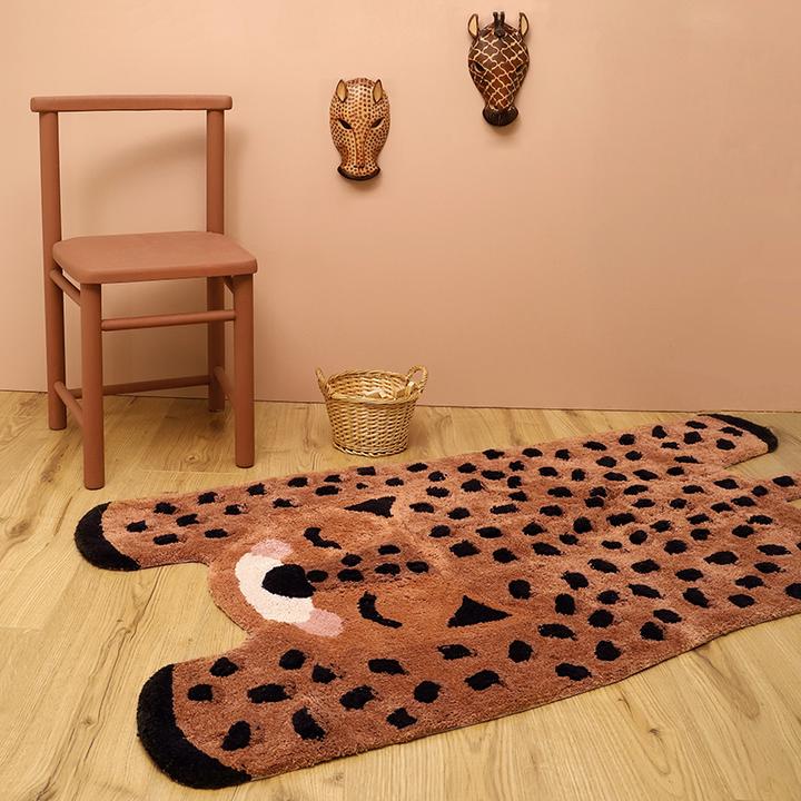 Baumwollteppich - Kleiner Gepard