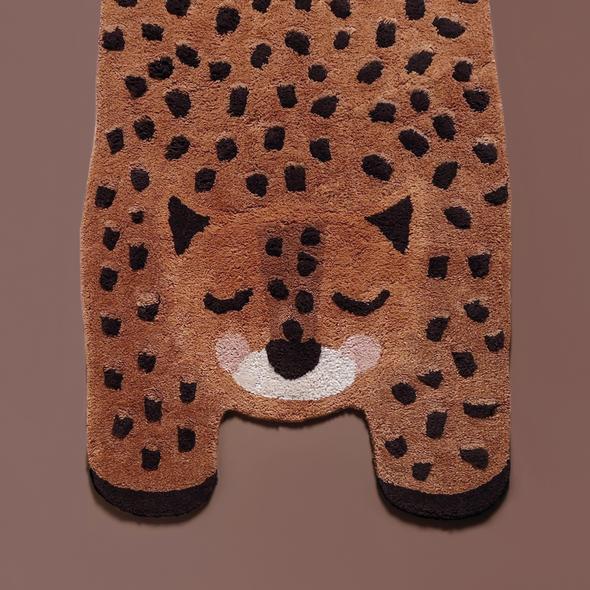 Baumwollteppich - Kleiner Gepard