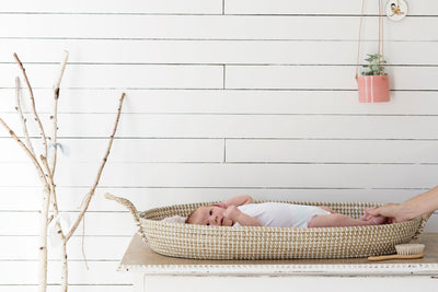 Olli Ella Reva Baby Changing Basket