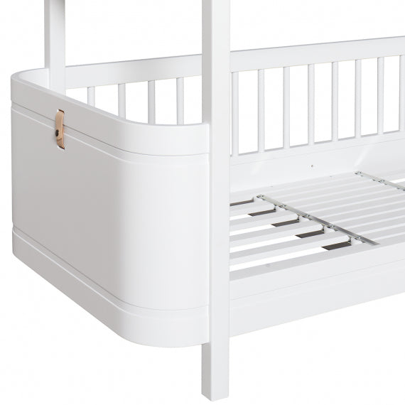 Oliver Furniture Wood Mini+ Low Bunk Bed - White