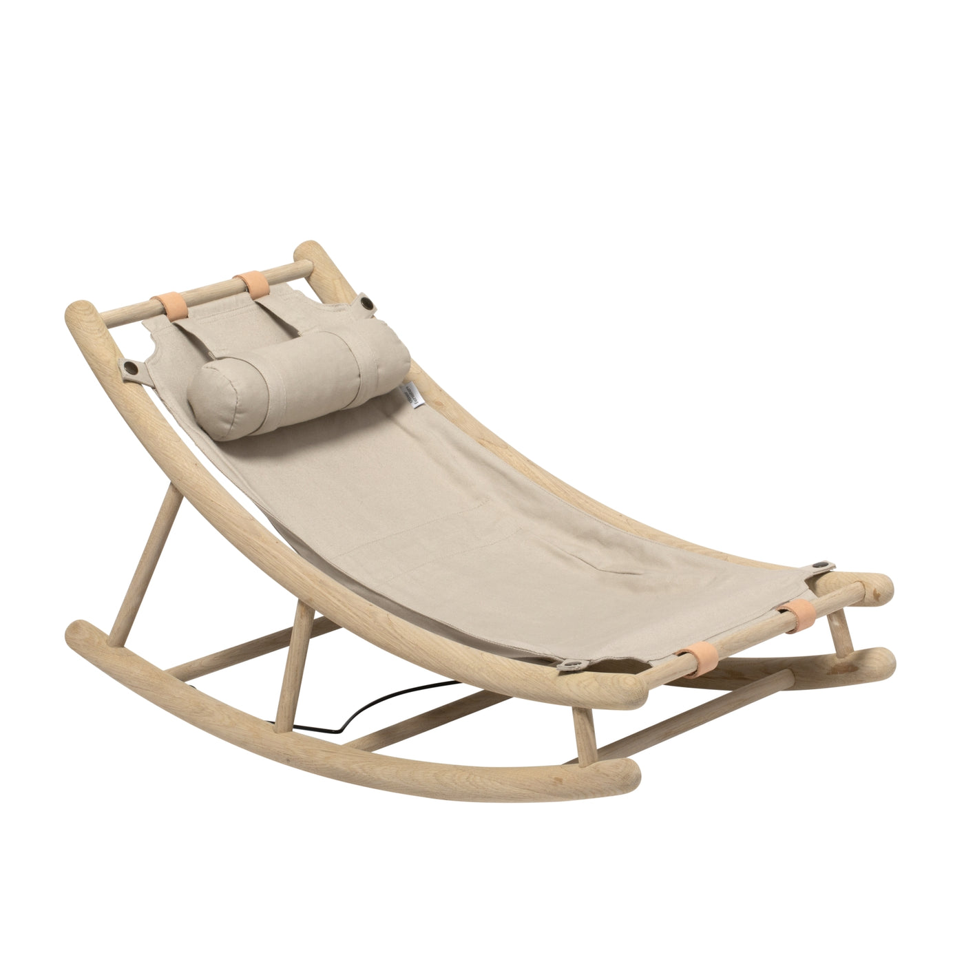 Wood baby & toddler rocker, oak/nature – Oliver Furniture Com