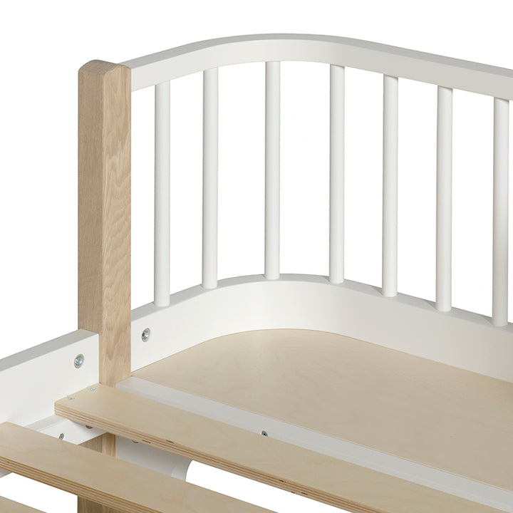Lit simple pour enfants en bois Oliver Furniture - Blanc/chêne
