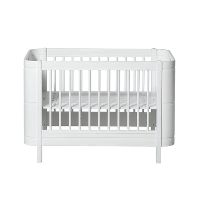 Oliver Furniture Wood Mini+ Cot Bed (0-9yrs) - White