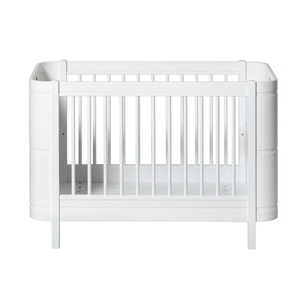 Oliver Furniture Wood Mini+ Cot Bed (0-9yrs) - White