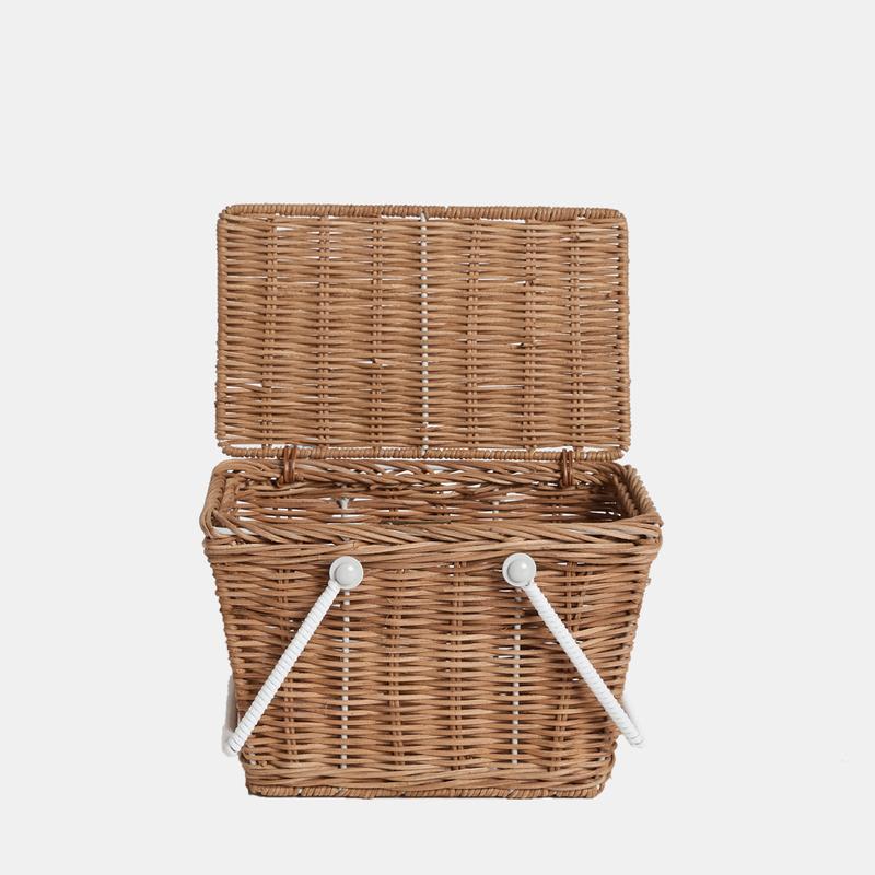 Olli Ella Piki Rattan Basket - Natural