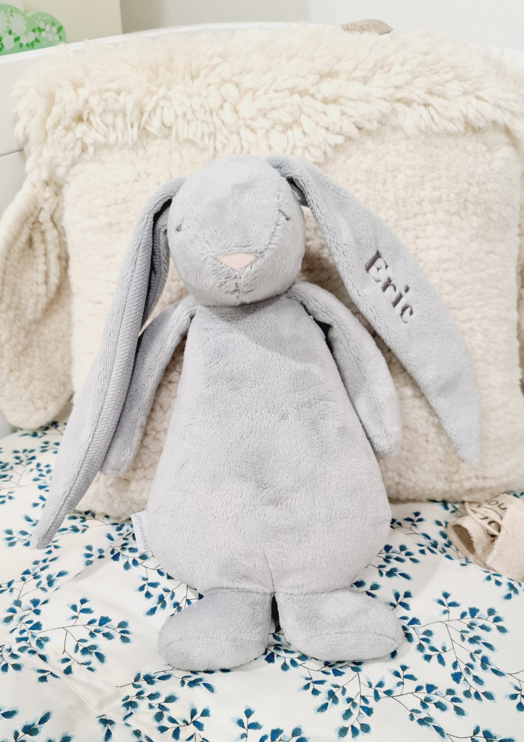 Personalised Moonie Humming Rabbit 2.0 Sleep Aid - Silver