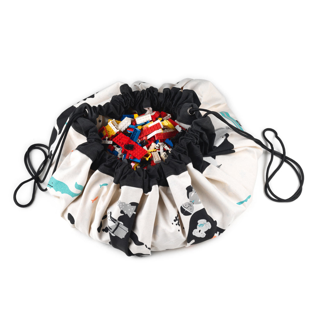 Play & Go Toy Storage Bag - World Map & Stars