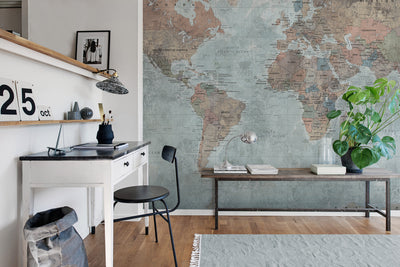 Kids Custom Wall Mural - Around The World