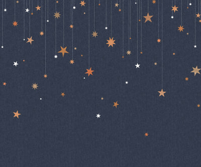 Kids Custom Wall Mural - Stargazing