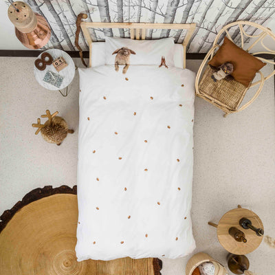 Snurk Furry Friends Organic Bedding Set