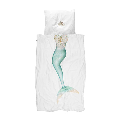 Snurk Mermaid Organic Bedding Set