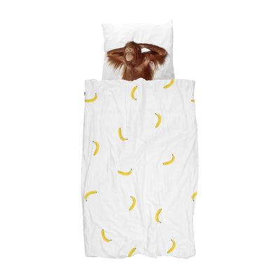 Snurk Monkey Organic Bedding Set