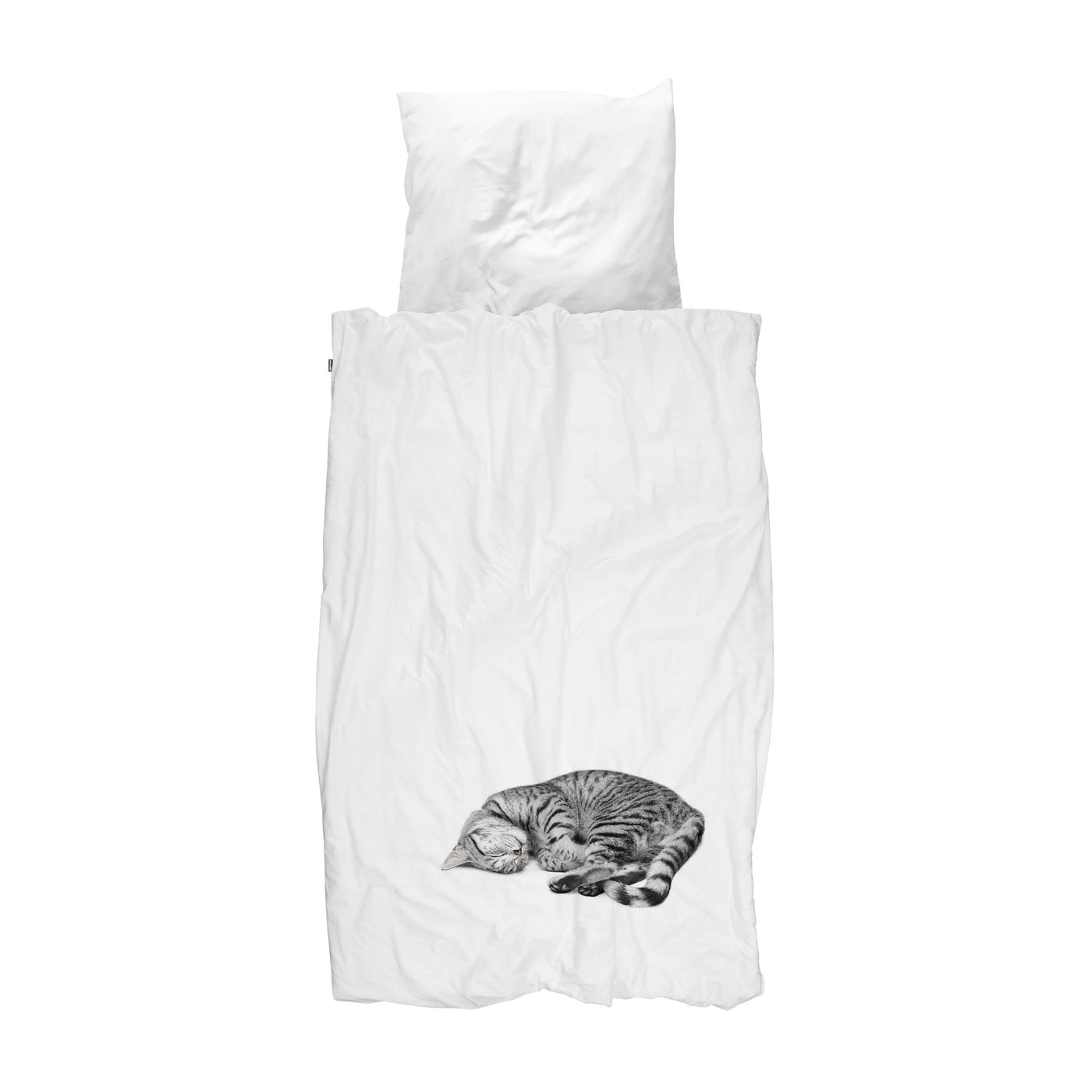 Snurk Ollie Cat Organic Bedding Set