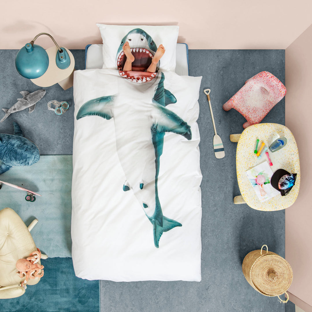 Ensemble de literie biologique Snurk Shark