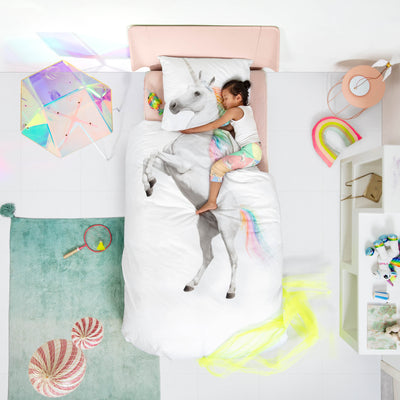 Snurk Unicorn Organic Bedding Set