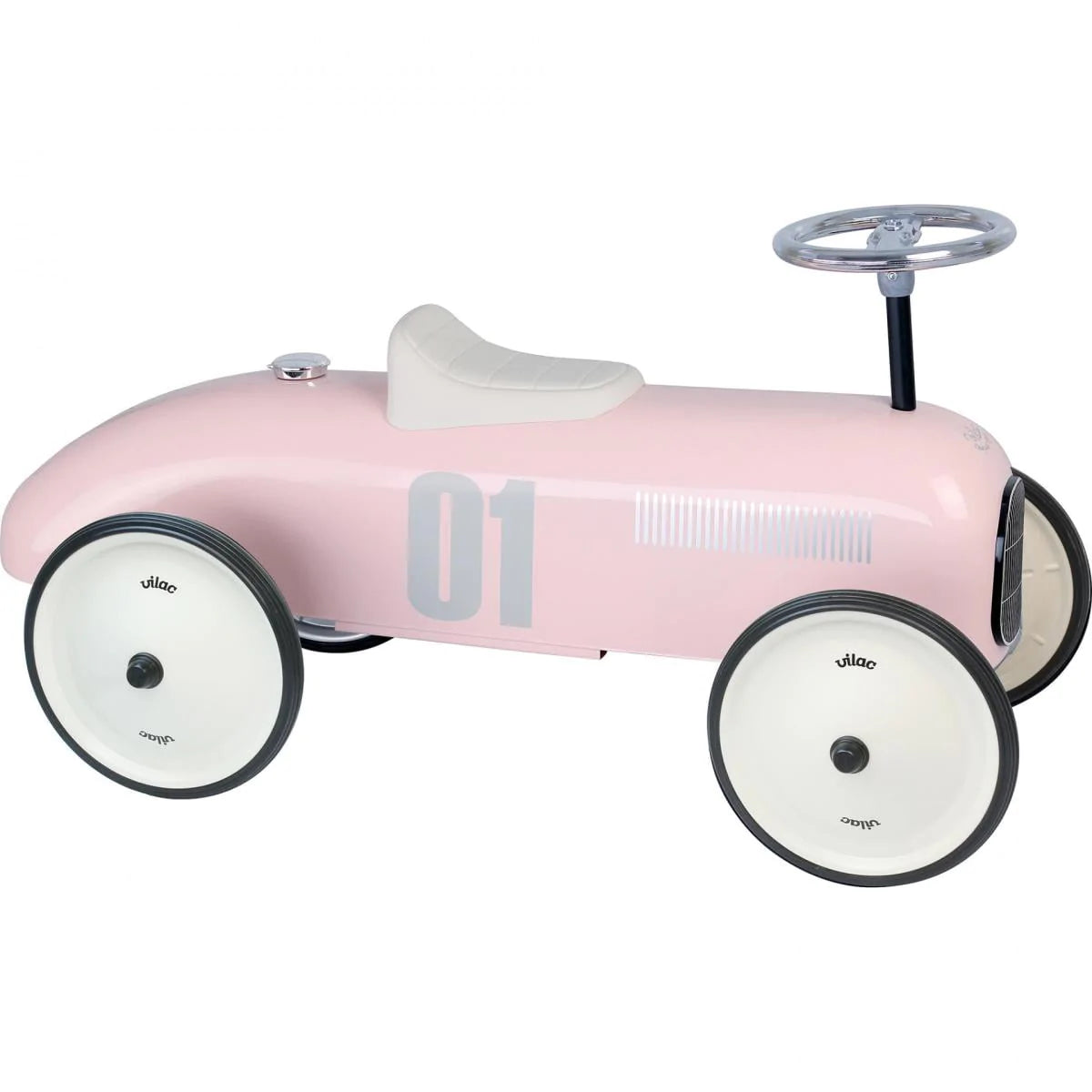 Personalised Vilac Vintage Ride On Car  - Pink