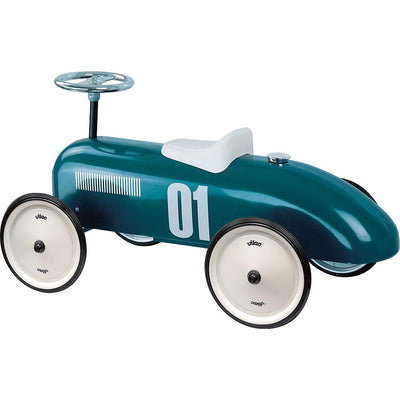 Personalised Vilac Vintage Ride On Car  - Petrol Blue