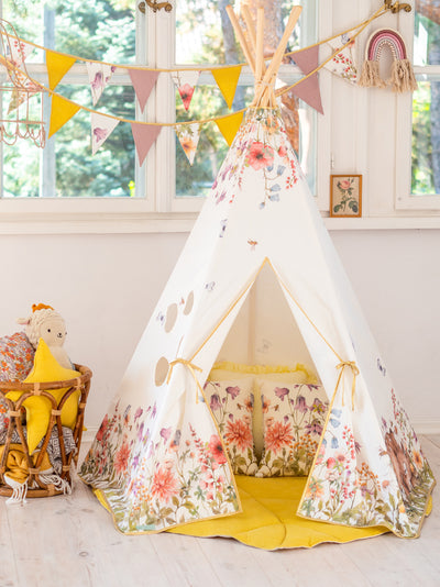 Wildflowers Teepee Tent