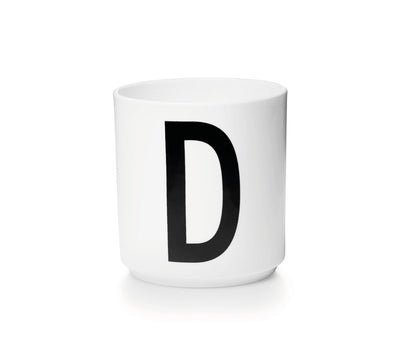 Design Letters - Kids Melamine Alphabet Cup A - Z
