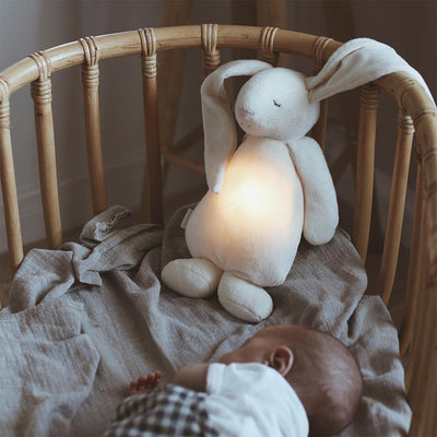 Personalised Moonie Humming Rabbit Sleep Aid - Cream