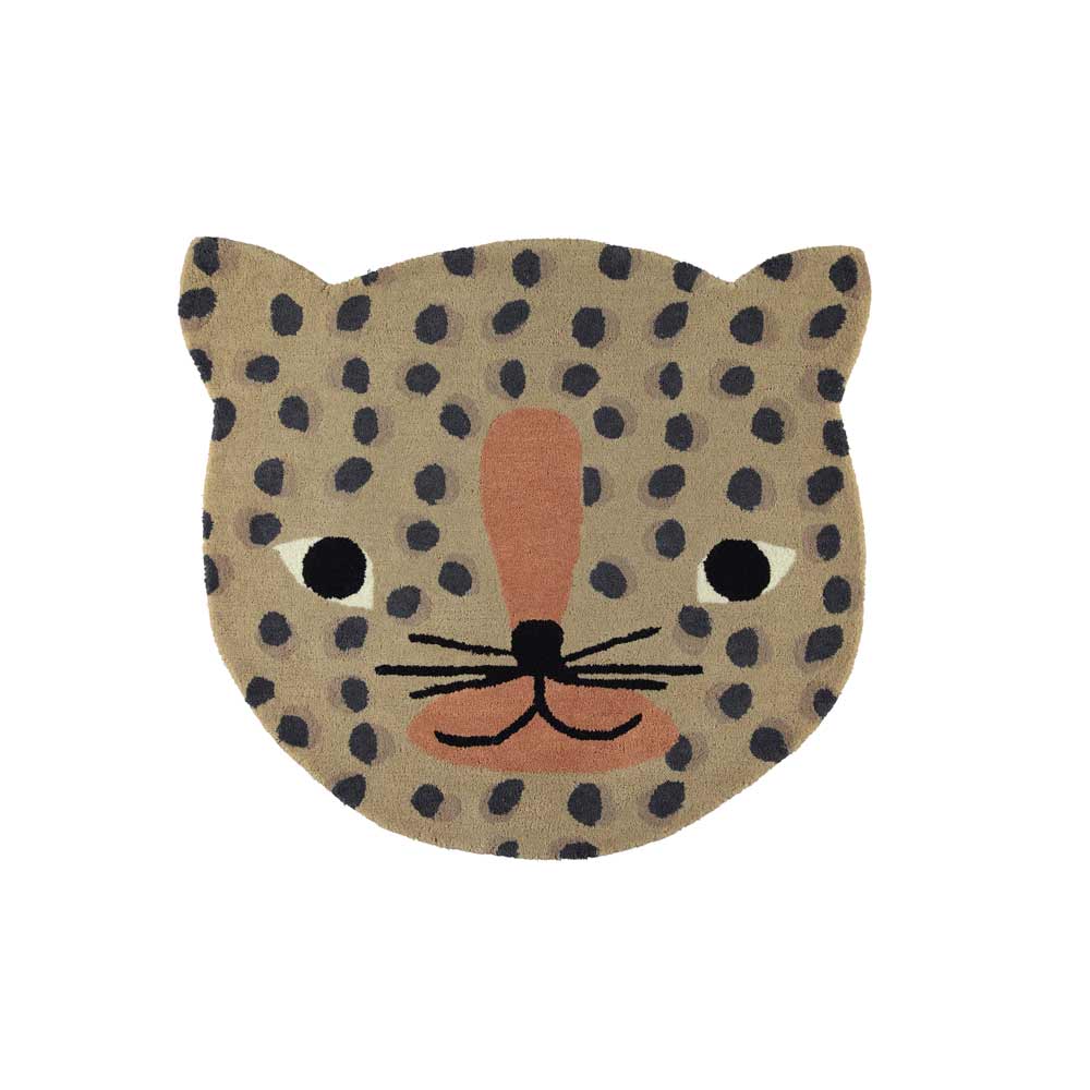 OYOY Leopard Rug - Caramel