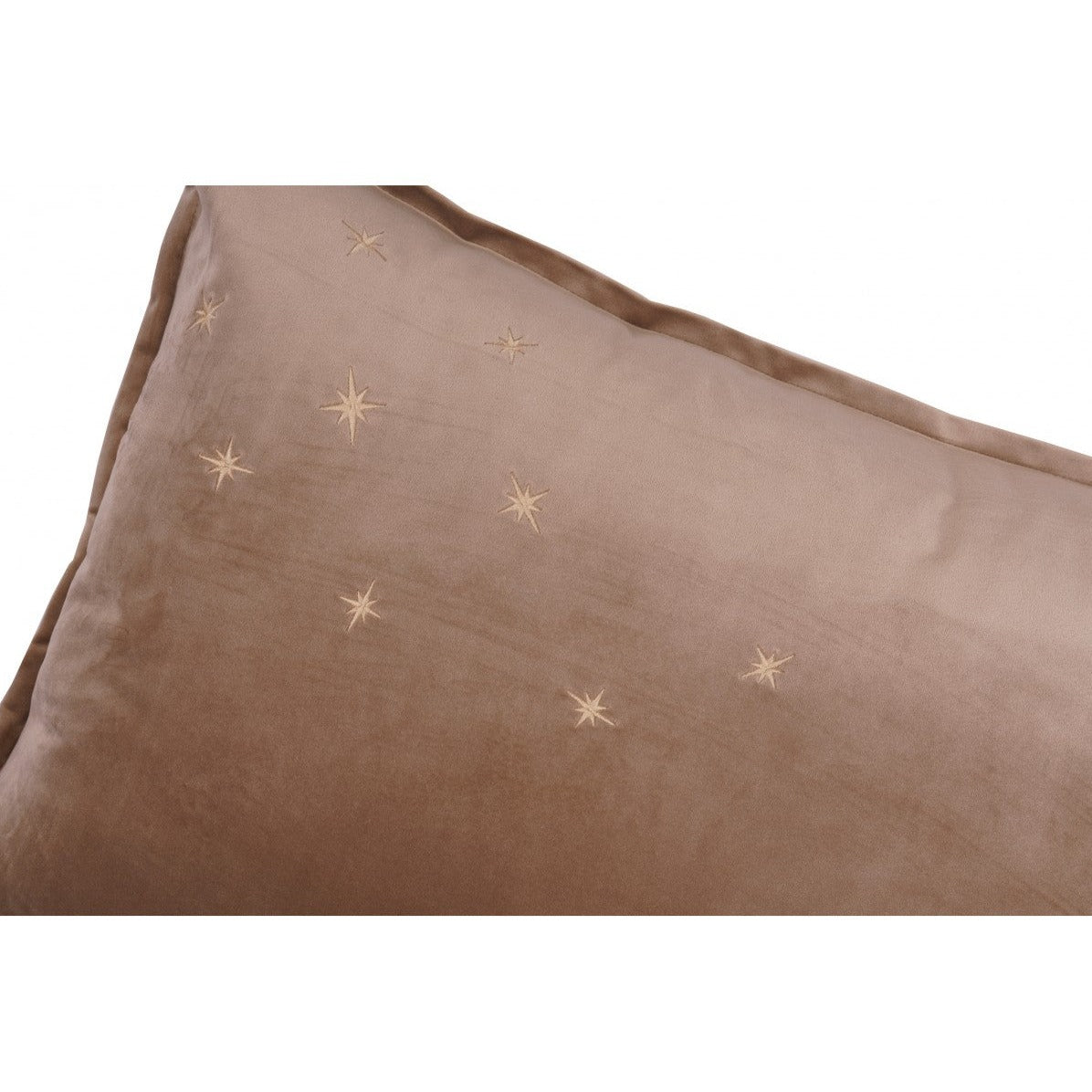 Personalised Luxury Velvet Cushion - Latte