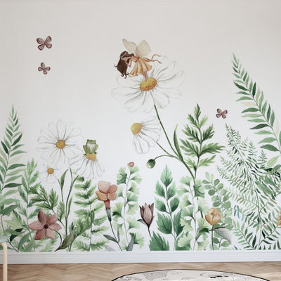 Kids Custom Wall Mural - Fairy Garden