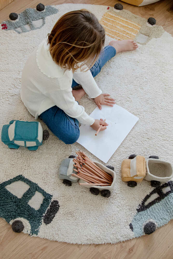Tapis lavable en machine Lorena Canals - Eco City Wheels