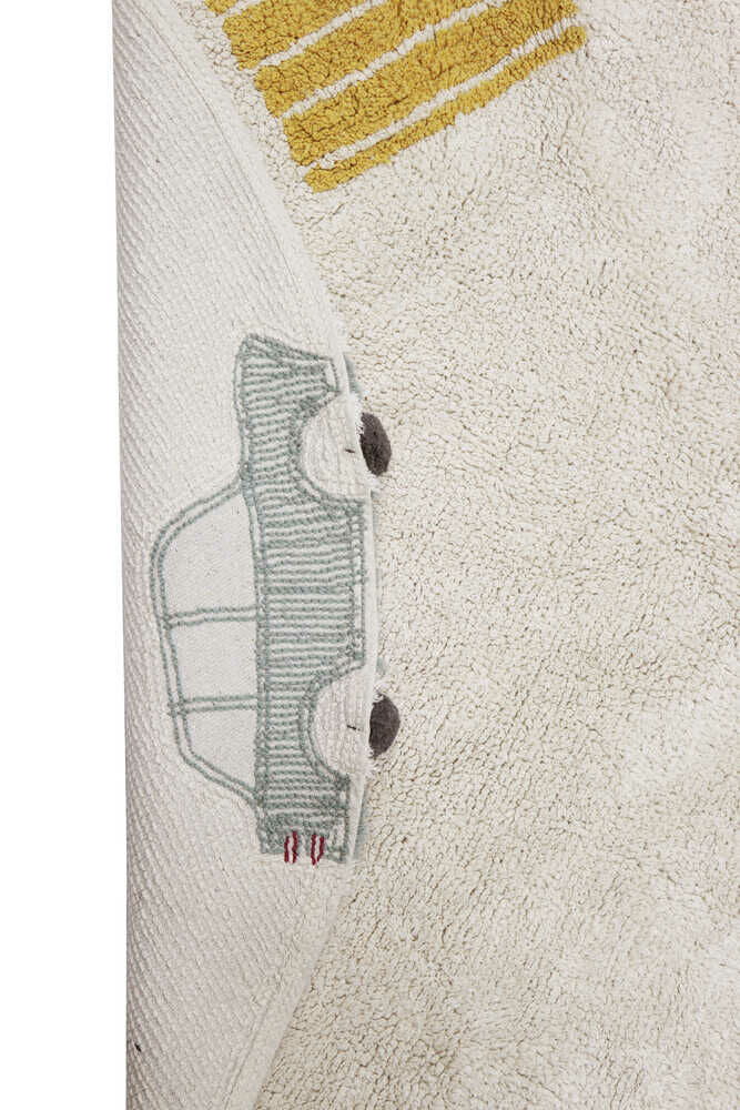 Tapis lavable en machine Lorena Canals - Eco City Wheels