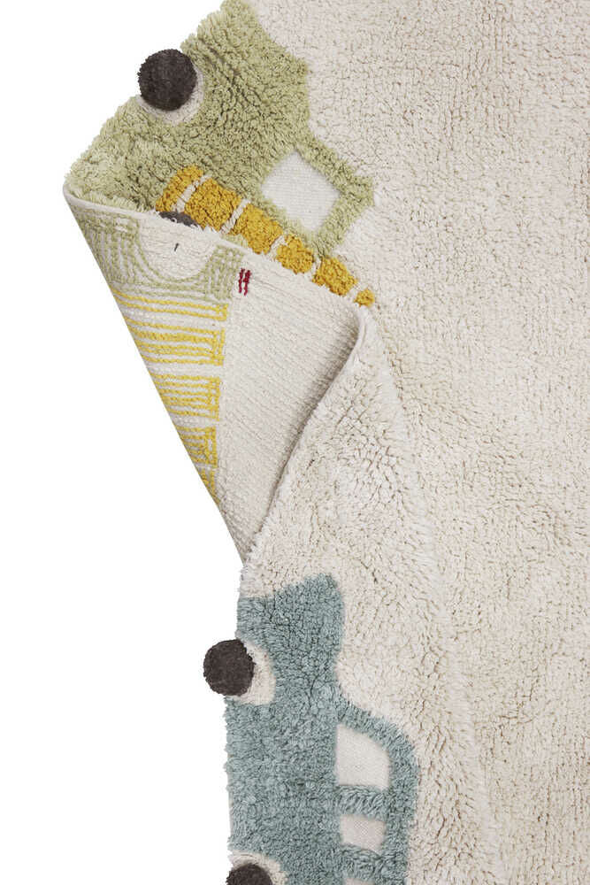 Tapis lavable en machine Lorena Canals - Eco City Wheels