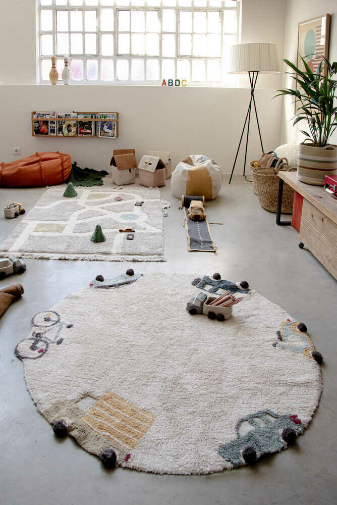 Tapis lavable en machine Lorena Canals - Eco City Wheels