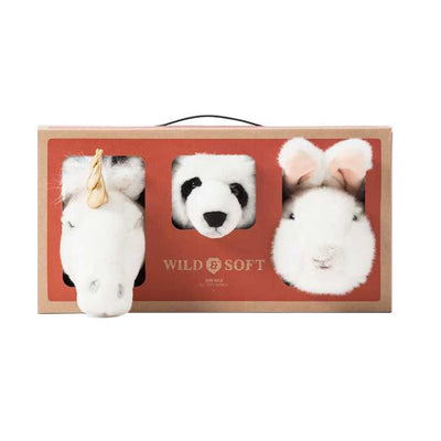 Wild & Soft Mini Wall Toys - Lovely Box (3 Pack)